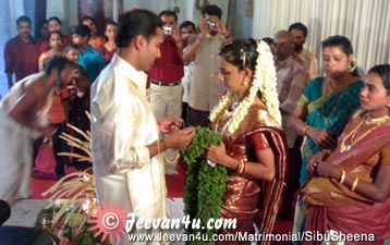 Sibu Sheena Marriage Photos